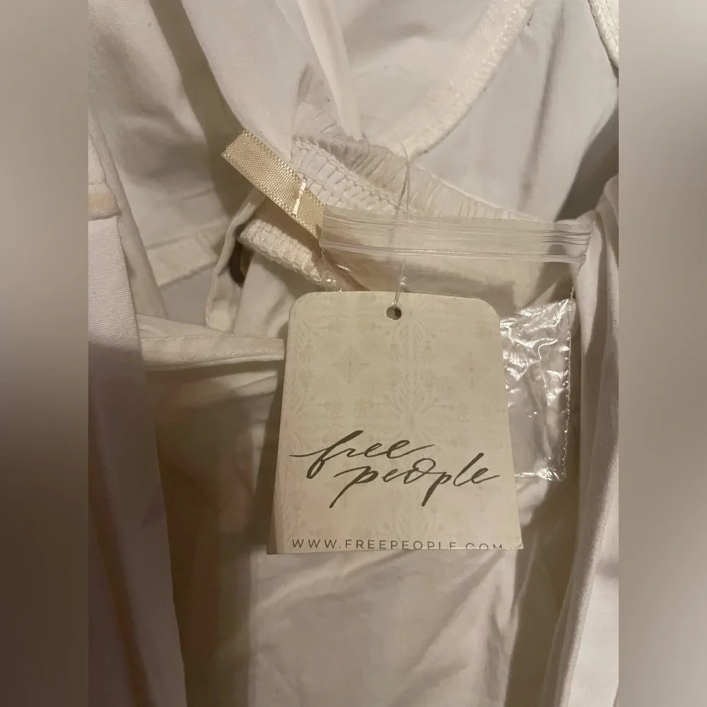 Free People White Midi Dress - Picture 6 of 8